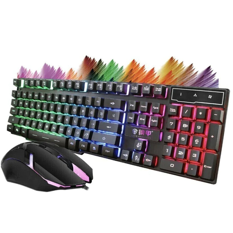 Kit Gamer BA-M300: Conforto, Precisão e Estilo para Sua Vitrine 🎮