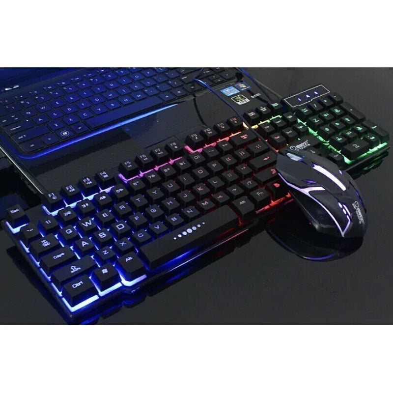 Kit Gamer BA-M300: Conforto, Precisão e Estilo para Sua Vitrine 🎮