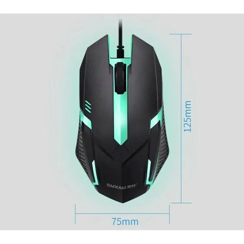 Kit Gamer BA-M300: Conforto, Precisão e Estilo para Sua Vitrine 🎮
