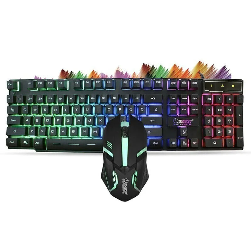 Kit Gamer BA-M300: Conforto, Precisão e Estilo para Sua Vitrine 🎮