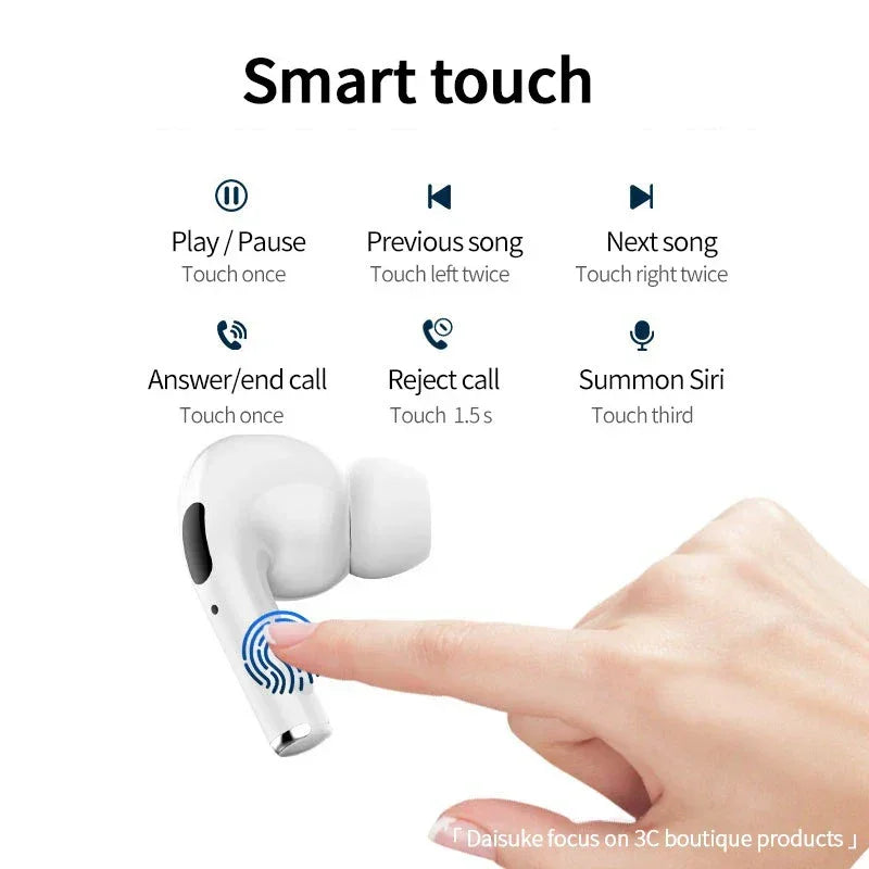Fone de Ouvido Bluetooth InPods Pro 13: Som e Liberdade sem Fio