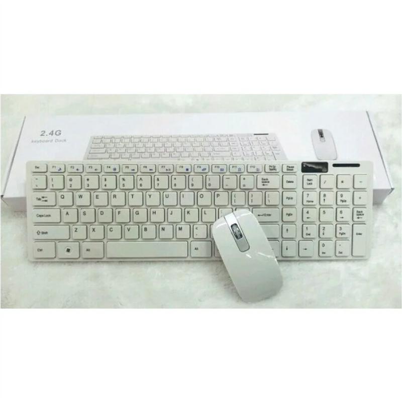 Kit Teclado e Mouse Sem Fio Slim: Conforto e Eficiência para Seu Dia a Dia 🖥️