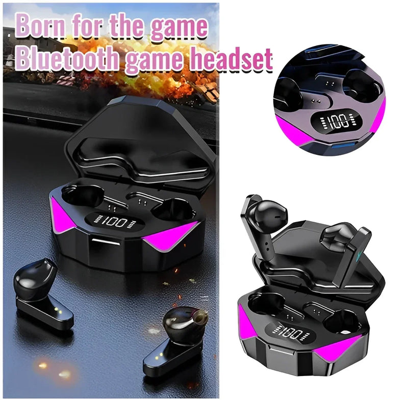 Headset Gamer TWS X15 Neverdie | Bluetooth 5.0 | Baixa Latência
