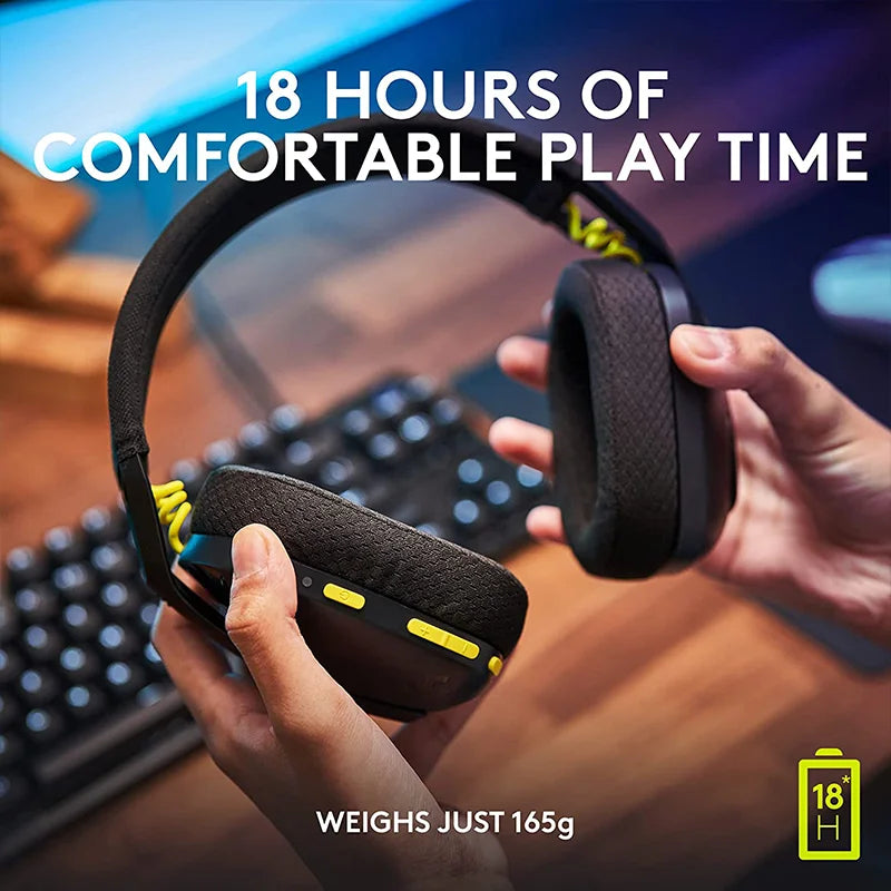 Headset Gamer Logitech G435 Lightspeed: Jogue sem Limites 🎧