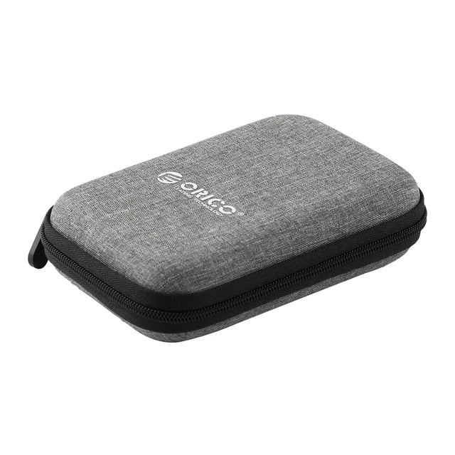 ORICO 2.5 Hard Disk Case Portable HDD Protection Bag for External 2.5 inch Hard Drive/Earphone/U Disk Hard Disk Drive Case Black