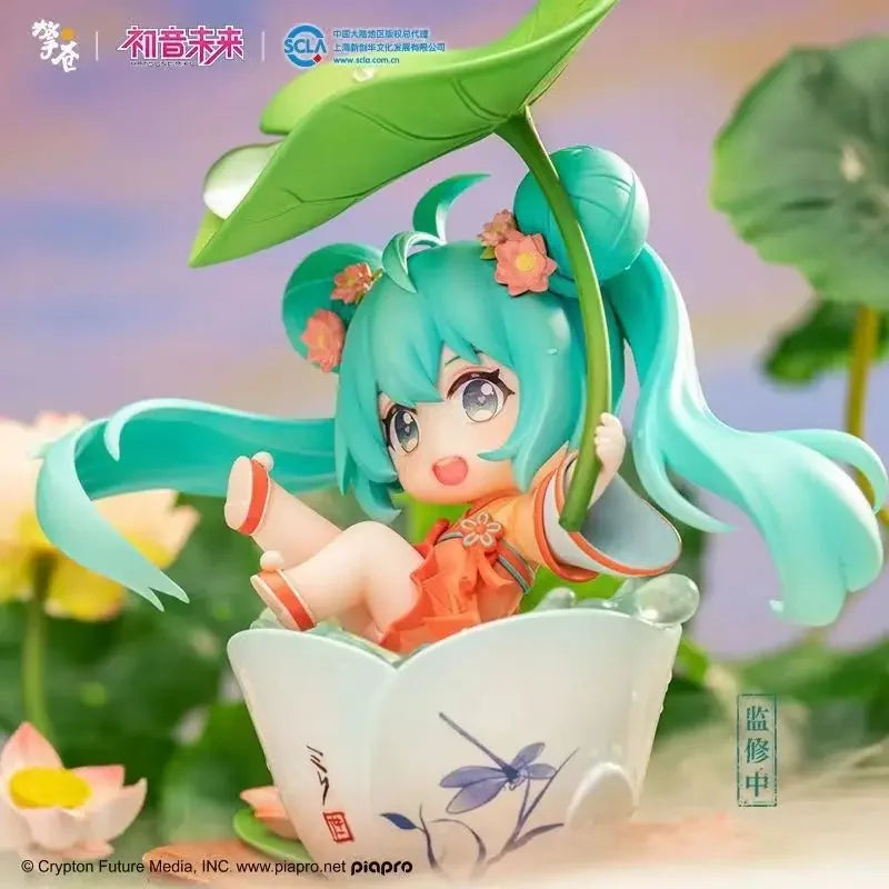 New Anime Miku Cute Kawaii Virtual Singer Manga Statue Pvc Action Figure 15~25cm