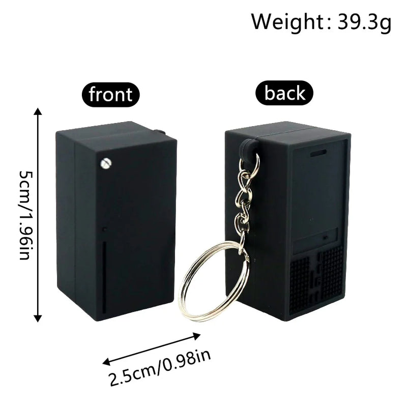 PS5 XBOX Game Console Controller Model Keychains Mini Simulation Collection Key Chain Pendant for Men Women Keys Ring Toys Gift
