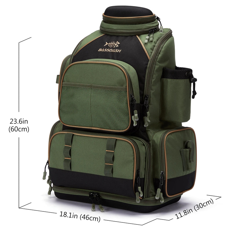 Mochila Bassdash para Pesca: Organização e Proteção Sem Limites 🎣