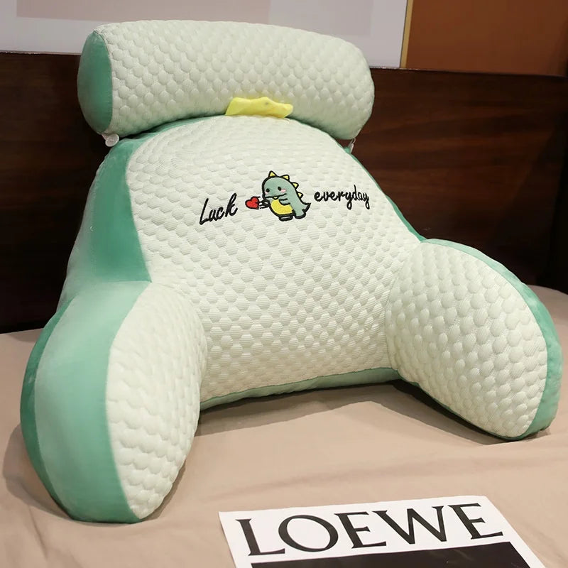 Soft Plu Lumbar Support Pillow Bede Sofa Latex Cuion S Pillow Barest Pad Girls Cartoon Anime Home Decor