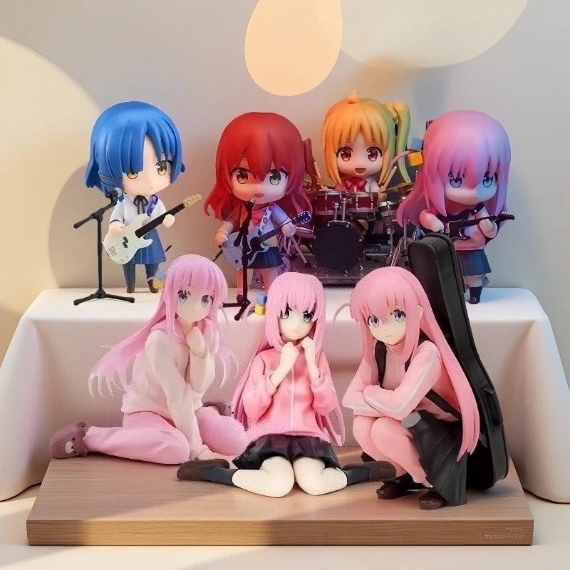 In Stock Anime Kita Ikuyo Bocchi The Rock Ijichi Nijika Figure Yamada Ryo Nendoroid