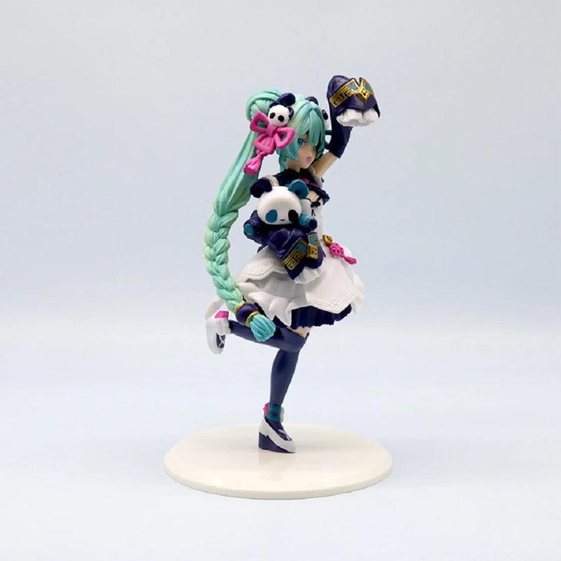 Anime Hatsune Miku X Cinnamoroll Figure Anime Peripheral Collectible Models Decorative Decorations Children Kawaii Gift
