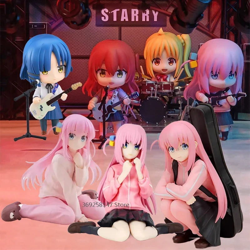 In Stock Anime Kita Ikuyo Bocchi The Rock Ijichi Nijika Figure Yamada Ryo Nendoroid