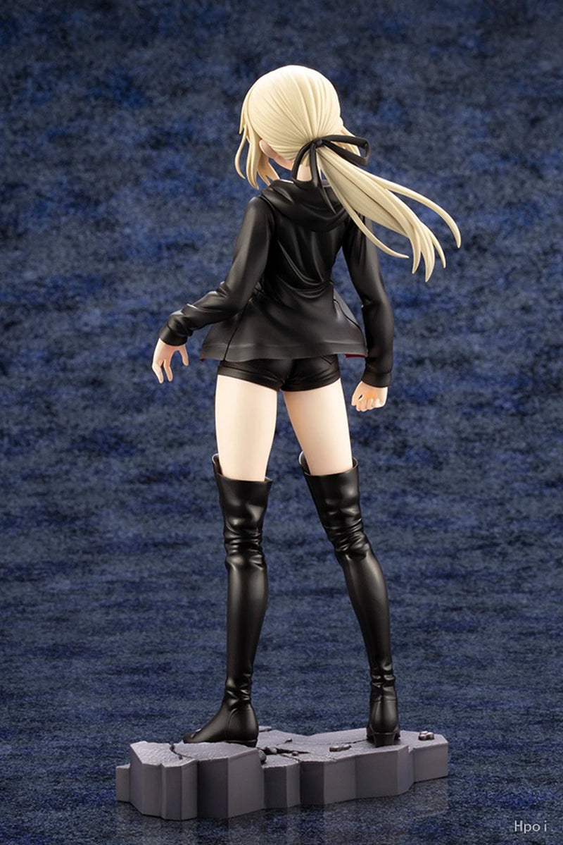 24CM Anime Fate/Grand Order Altria Pendragon 1/7 Saber Figure Standing Sword Model Toy Gift Collection Action Figure PVC