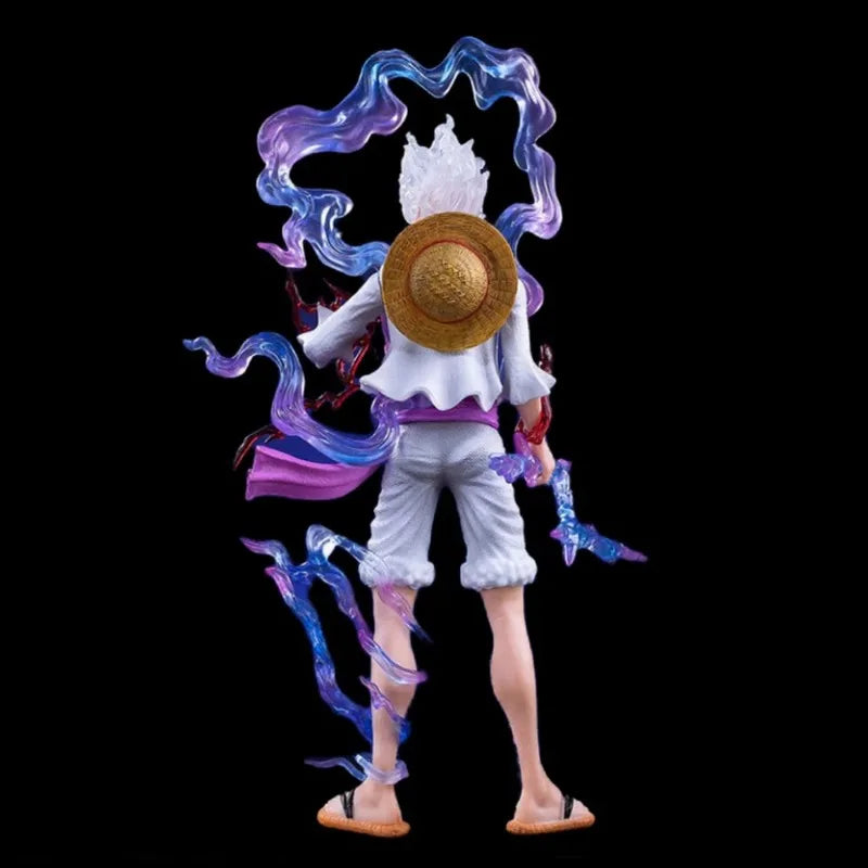 20cm/7.87in Anime One Piece Figure GEAR 5 Nika Sun God Luffy Action Figures Pvc Statue Collection Model Toys Gifts