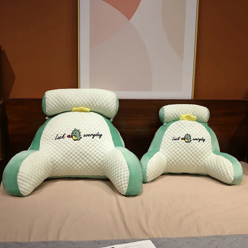 Soft Plu Lumbar Support Pillow Bede Sofa Latex Cuion S Pillow Barest Pad Girls Cartoon Anime Home Decor