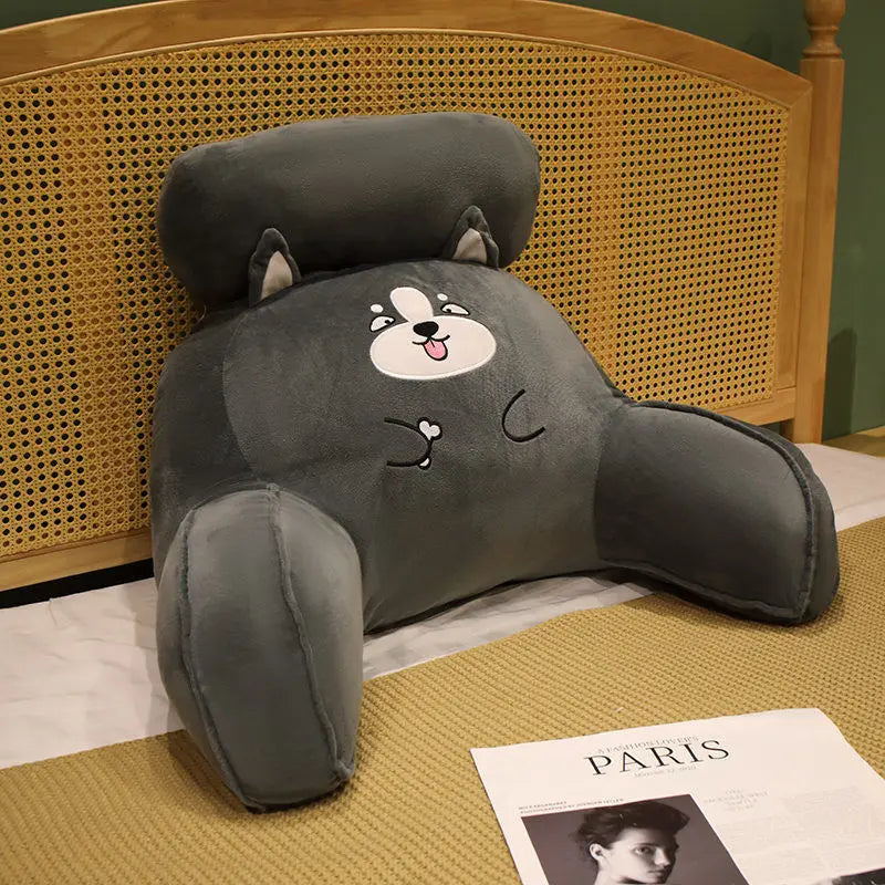 Soft Plu Lumbar Support Pillow Bede Sofa Latex Cuion S Pillow Barest Pad Girls Cartoon Anime Home Decor