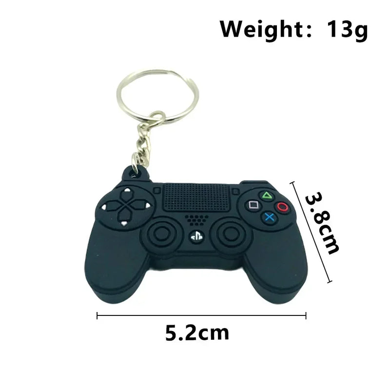 PS5 XBOX Game Console Controller Model Keychains Mini Simulation Collection Key Chain Pendant for Men Women Keys Ring Toys Gift