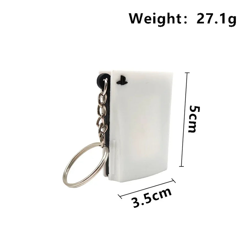 PS5 XBOX Game Console Controller Model Keychains Mini Simulation Collection Key Chain Pendant for Men Women Keys Ring Toys Gift