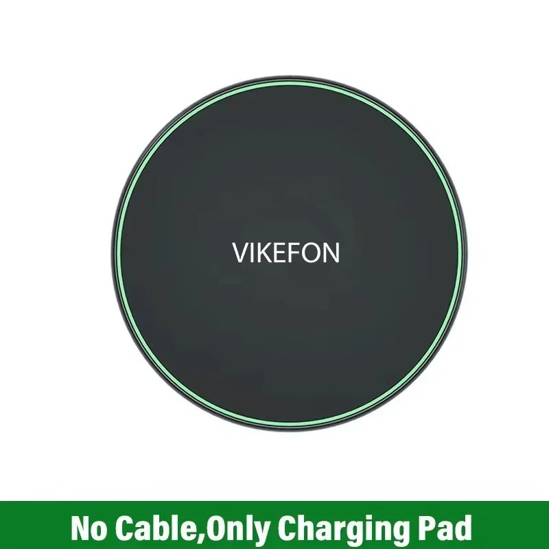 200W Wireless Charger Pad Stand Mobile Phone Chargers Fast Charging Dock Station For iPhone 16 15 14 13 Pro Max Samsung Xiaomi