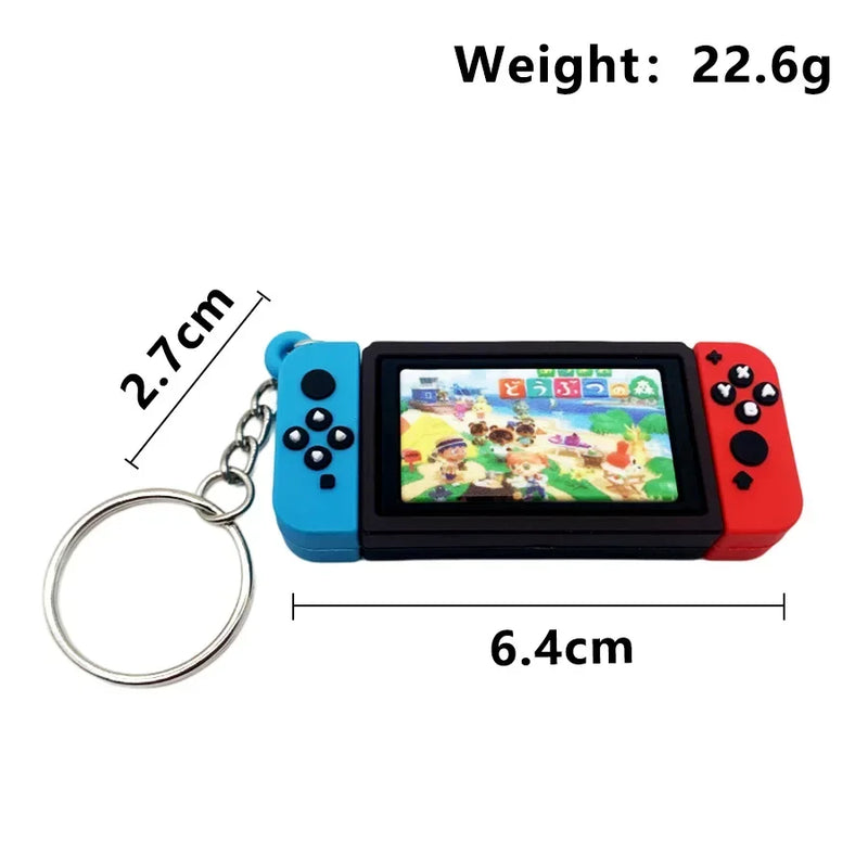 PS5 XBOX Game Console Controller Model Keychains Mini Simulation Collection Key Chain Pendant for Men Women Keys Ring Toys Gift