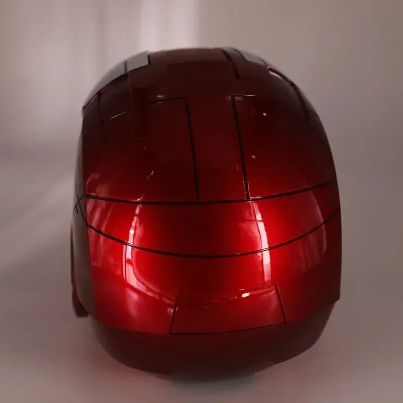 Marvel Electric Iron Man 1:1 MK50 MK5 Helmet Voice Control Eyes With Light Model Toys For Adult Technology Wearable Xmas Gift