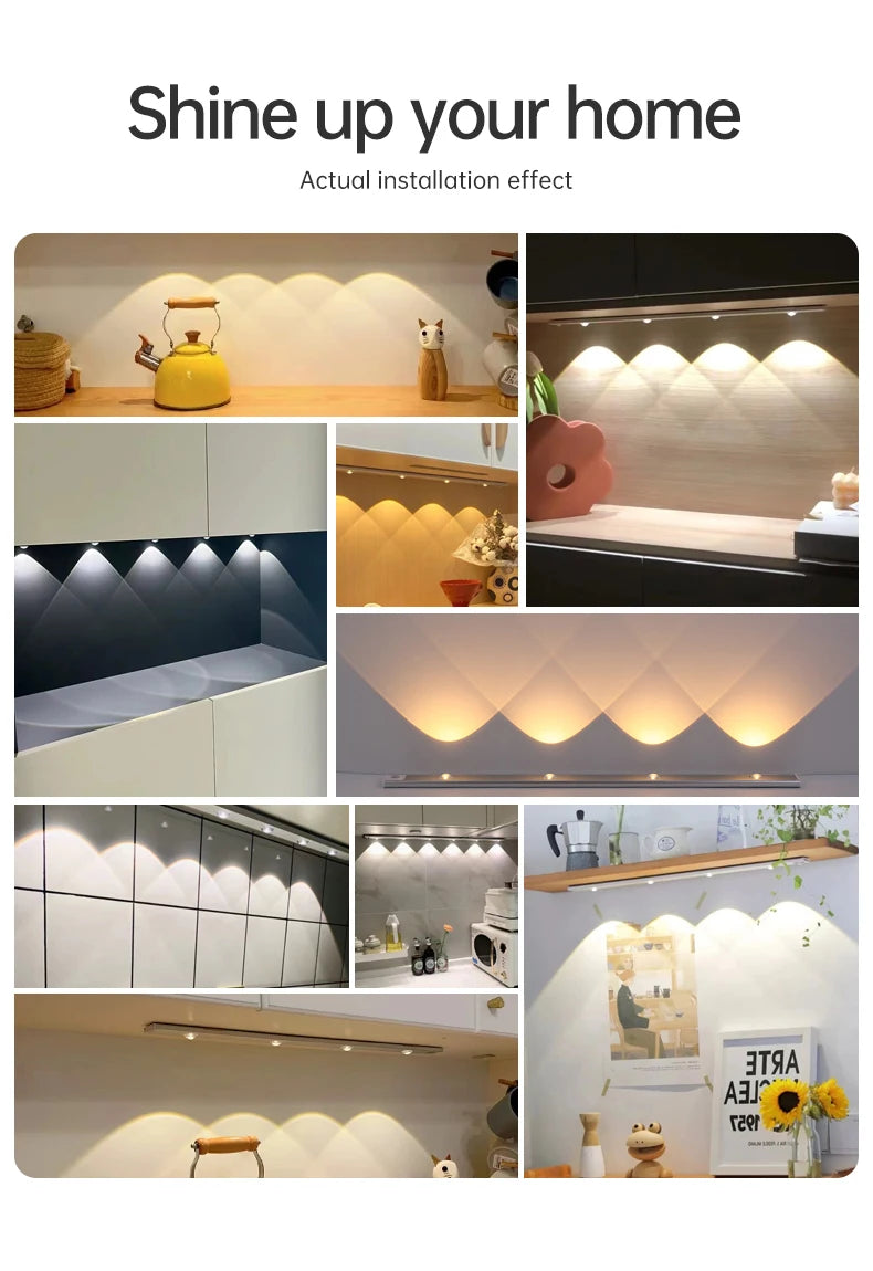 Luminária LED com Sensor de Movimento "Cat's Eye" ✨