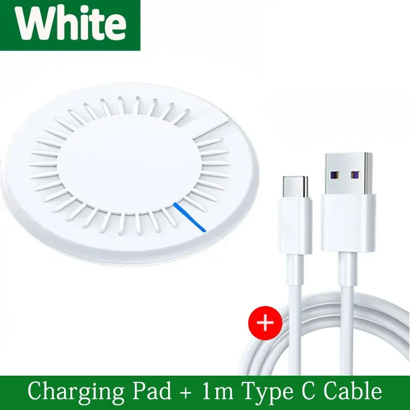 200W Wireless Charger Pad Stand Mobile Phone Chargers Fast Charging Dock Station For iPhone 16 15 14 13 Pro Max Samsung Xiaomi