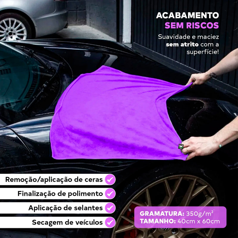 Multi-purpose Microfiber Towel 40x60cm 350gms Zacs