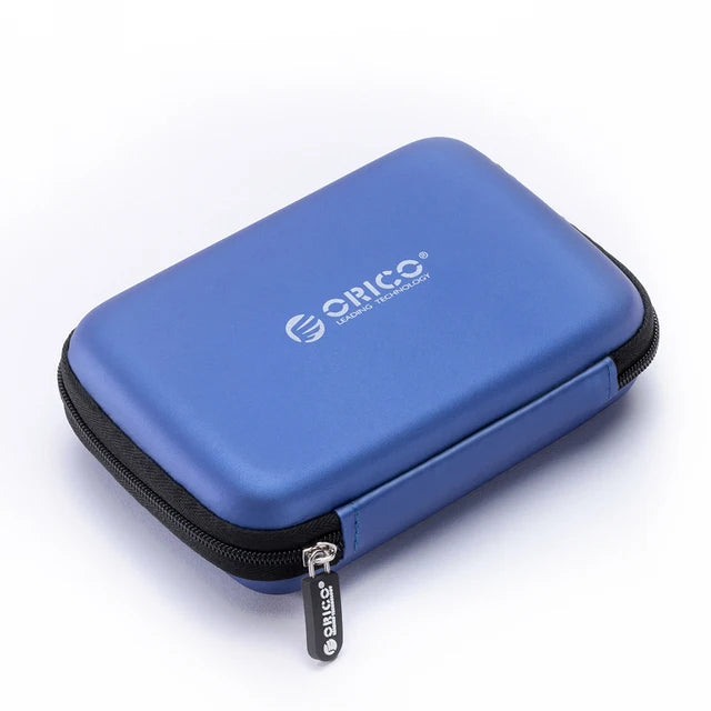 ORICO 2.5 Hard Disk Case Portable HDD Protection Bag for External 2.5 inch Hard Drive/Earphone/U Disk Hard Disk Drive Case Black
