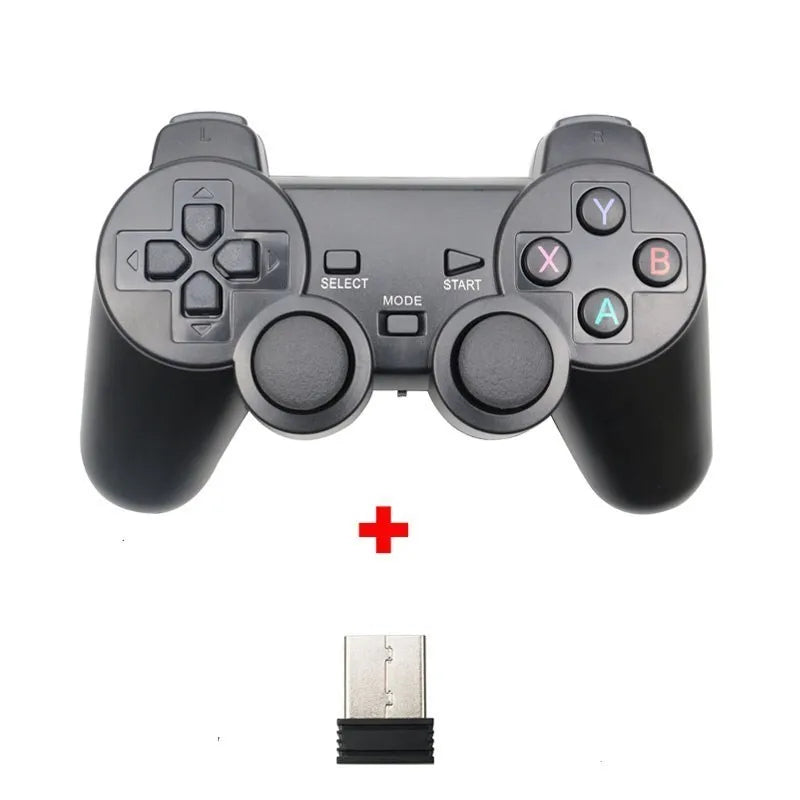 2.4G Wireless Gamepad Controller For PC/ PS3/ TV Box/ Android Phone Joystick For Super Console X Pro Video Game Console