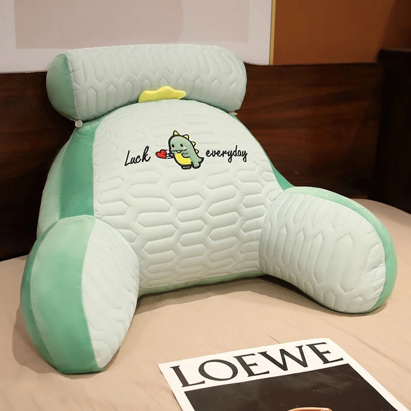 Soft Plu Lumbar Support Pillow Bede Sofa Latex Cuion S Pillow Barest Pad Girls Cartoon Anime Home Decor