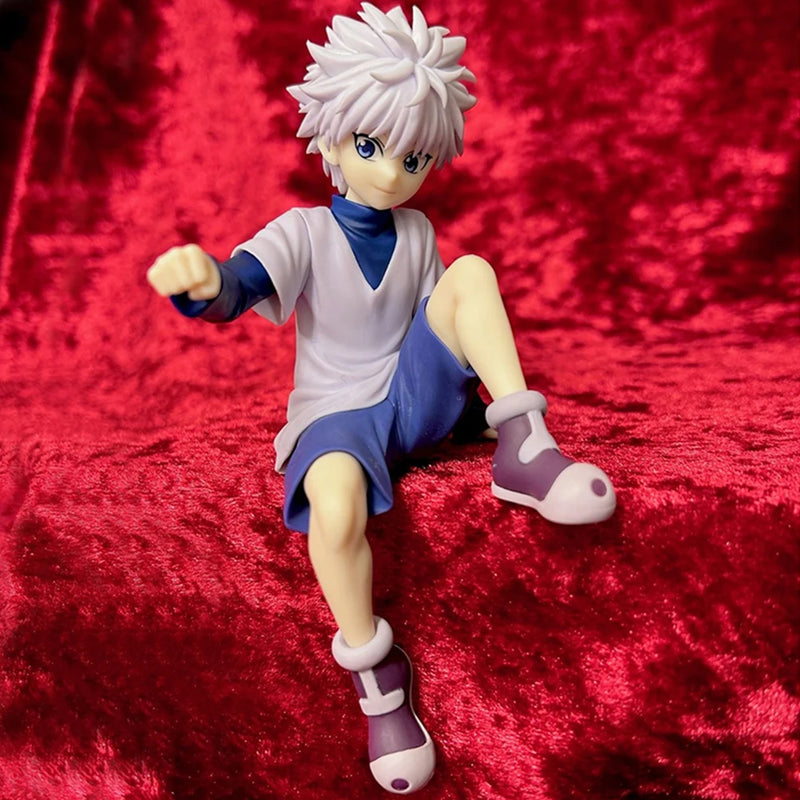 12CM Anime Figures GON·FREECSS Killua Zoldyck Collectible Model Figurine Toys PVC Action Figures Dolls Birthday Xmas Gifts 2pcs