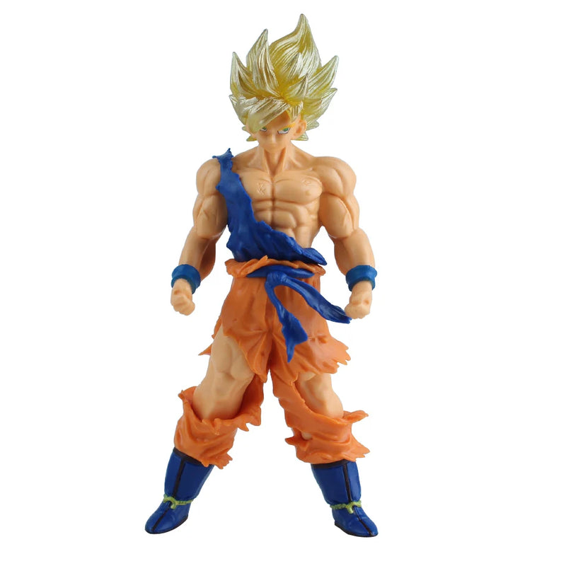 Anime Dragon Ball Z Super Saiyan Son Goku Vegeta Anime Action Figure Model Gifts Collectible Figurines for Kids 18cm