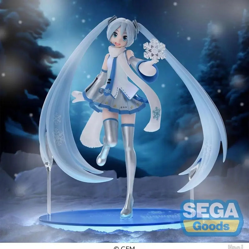 New Anime Miku Cute Kawaii Virtual Singer Manga Statue Pvc Action Figure 15~25cm