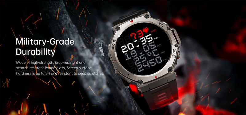 Smartwatch TANK T-REX 3: O seu Parceiro para Aventura Extrema