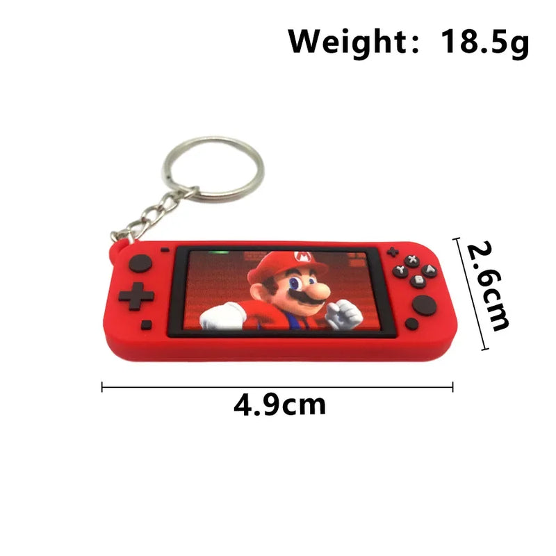 PS5 XBOX Game Console Controller Model Keychains Mini Simulation Collection Key Chain Pendant for Men Women Keys Ring Toys Gift