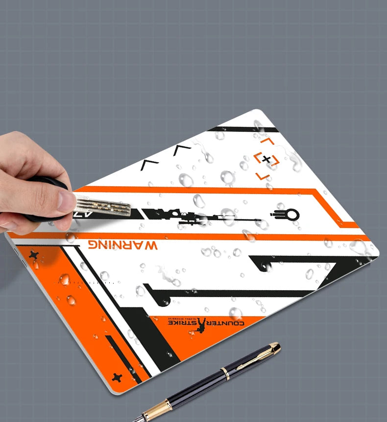 DIY Geometry Cover Laptop Skins Sticker 13.3"14"15.6"17.3"Vinyl Skin Case for Macbook/Lenovo/Hp/Acer Decorate Decal Assessories
