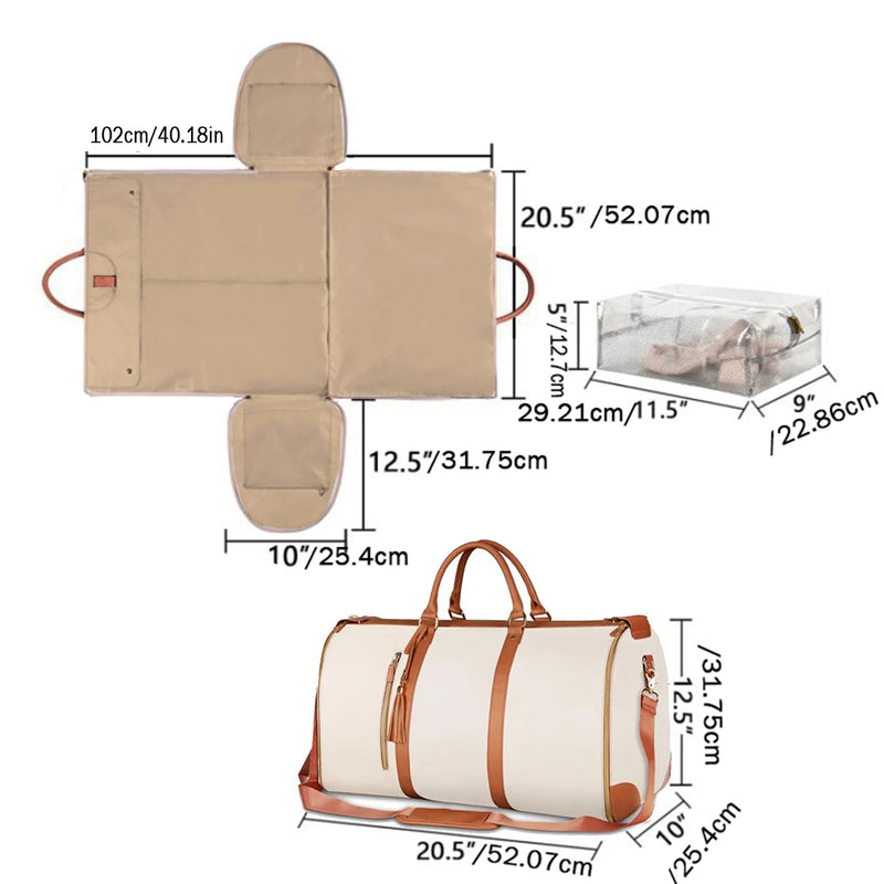 Bolsa de Viagem Dobrável e Multifuncional