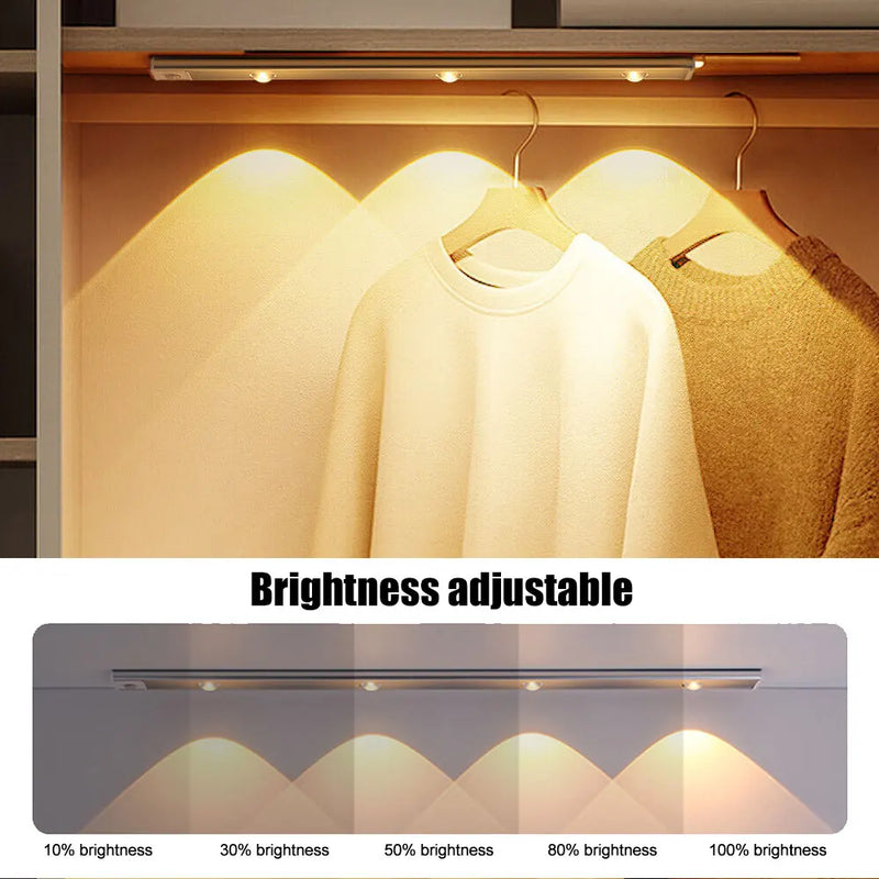 Luminária LED com Sensor de Movimento "Cat's Eye" ✨