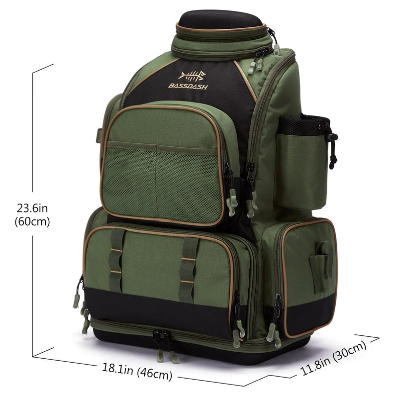 Mochila Bassdash para Pesca: Organização e Proteção Sem Limites 🎣