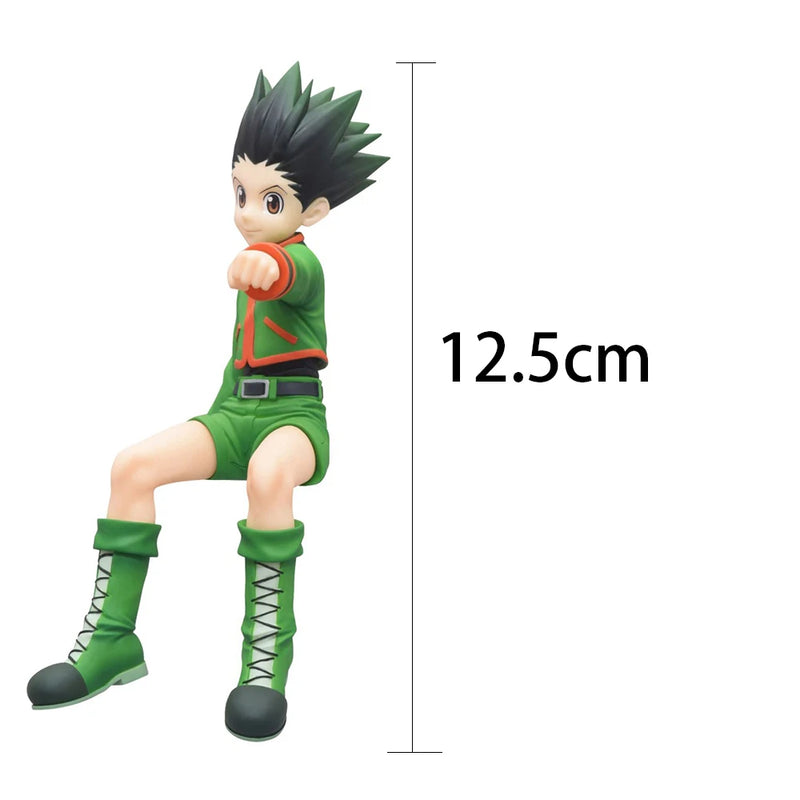 12CM Anime Figures GON·FREECSS Killua Zoldyck Collectible Model Figurine Toys PVC Action Figures Dolls Birthday Xmas Gifts 2pcs