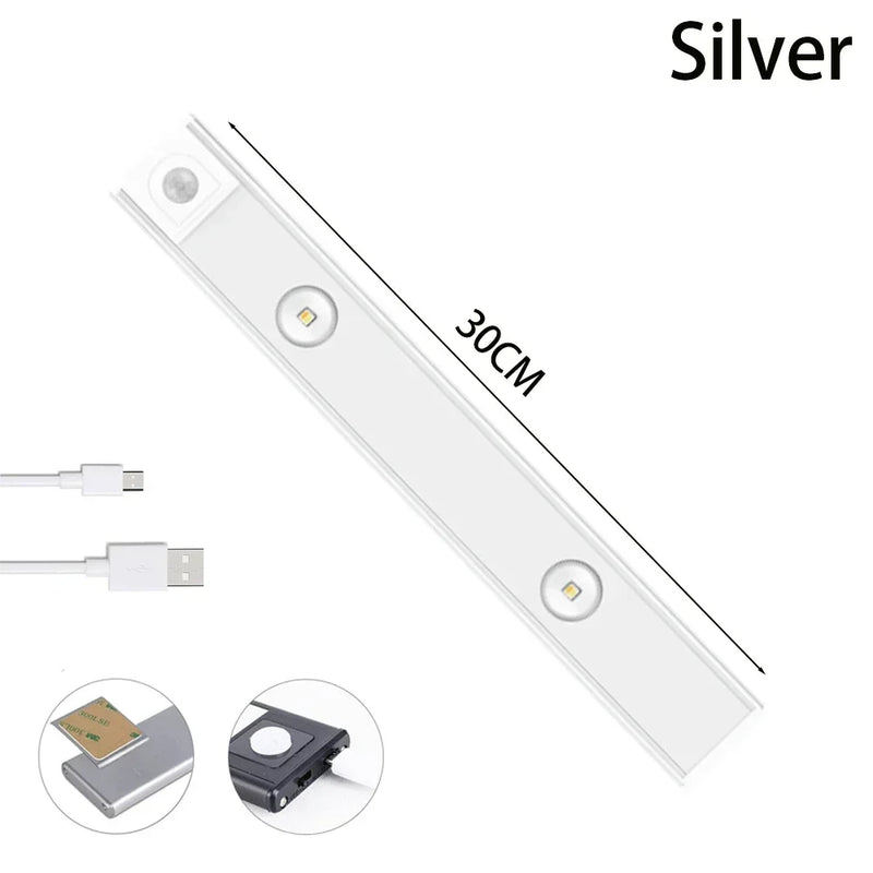 Luminária LED com Sensor de Movimento "Cat's Eye" ✨