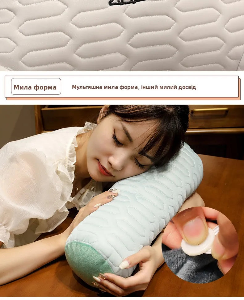 Soft Plu Lumbar Support Pillow Bede Sofa Latex Cuion S Pillow Barest Pad Girls Cartoon Anime Home Decor