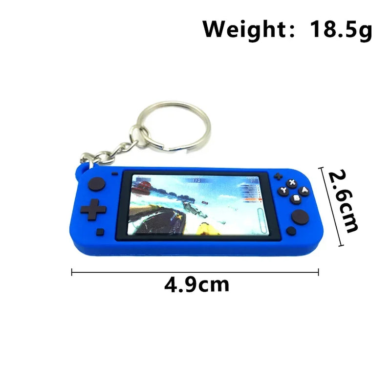 PS5 XBOX Game Console Controller Model Keychains Mini Simulation Collection Key Chain Pendant for Men Women Keys Ring Toys Gift