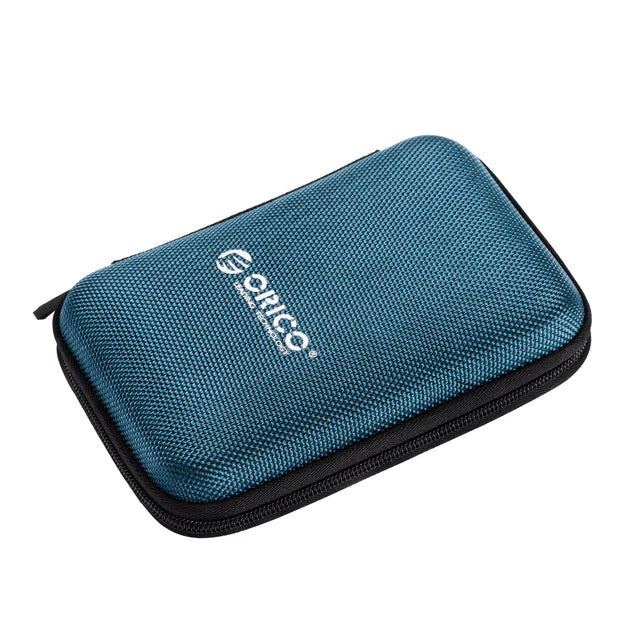 ORICO 2.5 Hard Disk Case Portable HDD Protection Bag for External 2.5 inch Hard Drive/Earphone/U Disk Hard Disk Drive Case Black