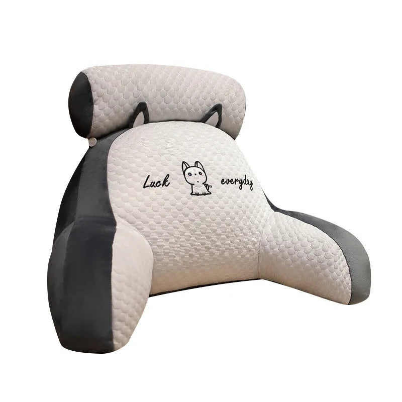 Soft Plu Lumbar Support Pillow Bede Sofa Latex Cuion S Pillow Barest Pad Girls Cartoon Anime Home Decor