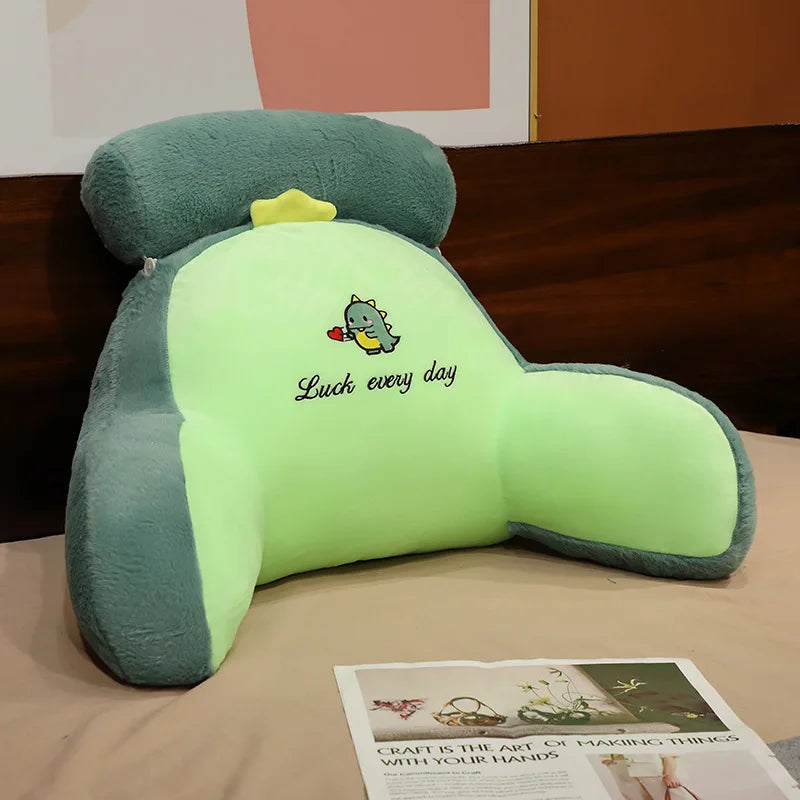 Soft Plu Lumbar Support Pillow Bede Sofa Latex Cuion S Pillow Barest Pad Girls Cartoon Anime Home Decor