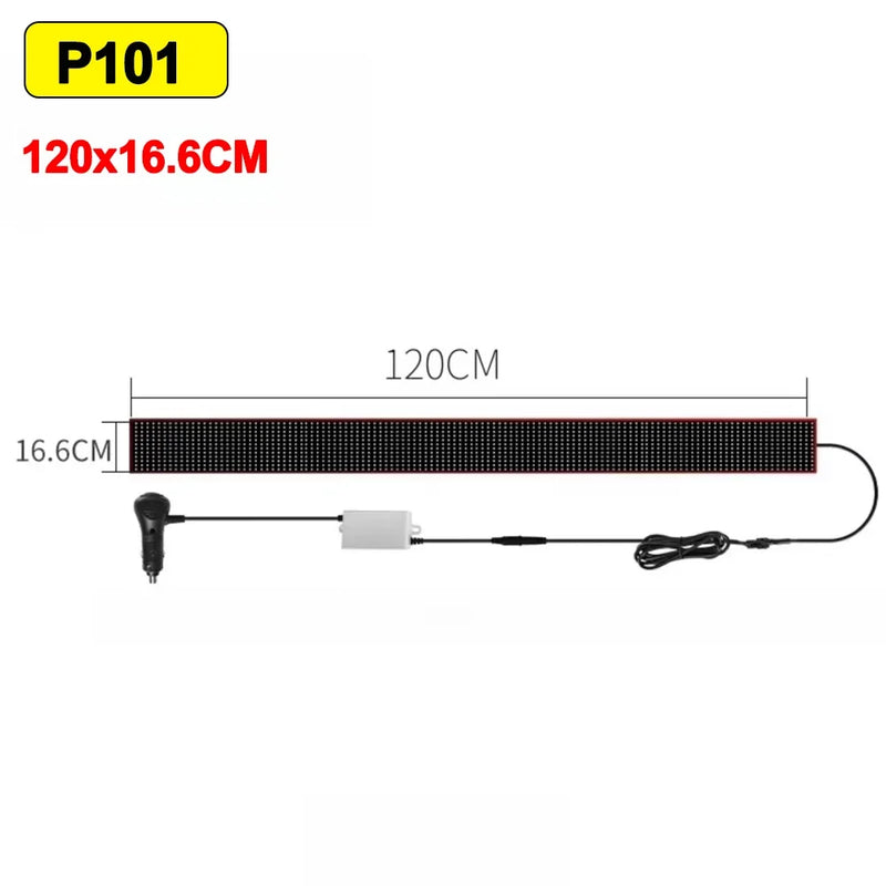 Led Eyes for Truck Devil Eye LED Pixel Panel Light for Trucks Cars DIY Remote Control Scrolling Animation Soft Foldable