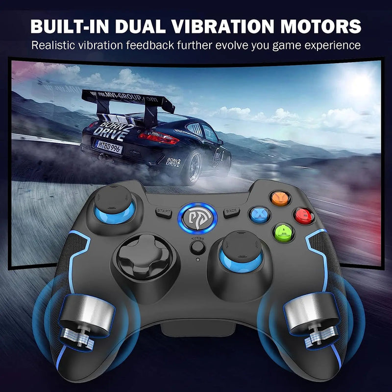 2.4G Wireless Gamepad Controller For PC/ PS3/ TV Box/ Android Phone Joystick For Super Console X Pro Video Game Console