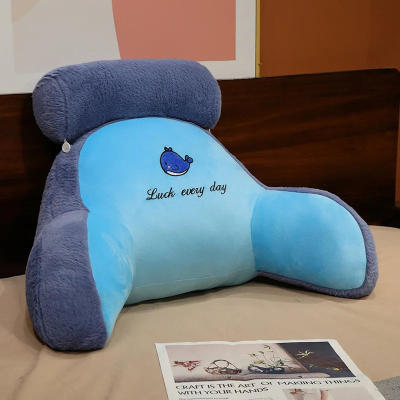Soft Plu Lumbar Support Pillow Bede Sofa Latex Cuion S Pillow Barest Pad Girls Cartoon Anime Home Decor